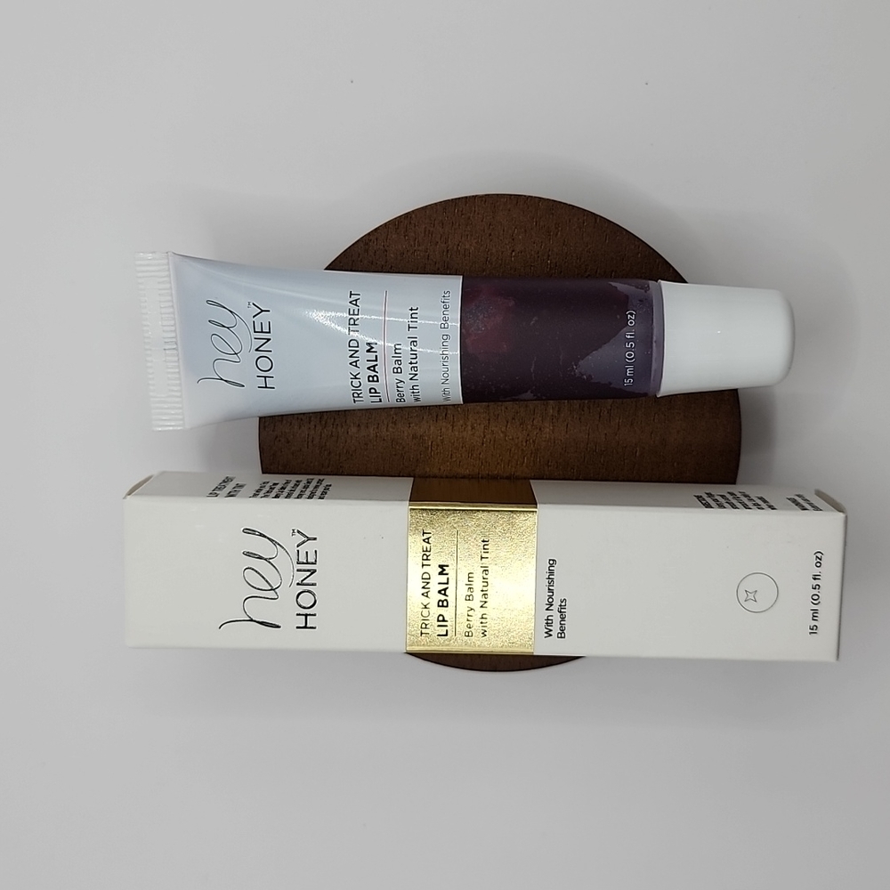 Hey Honey Trick and Treat Lip Balm- Berry Balm with Natural Tint